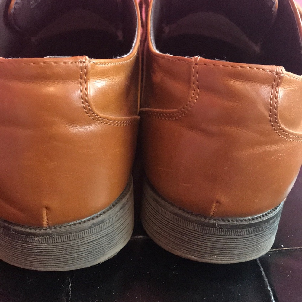 Men’s Dexter brown size 9 1/2 dress shoes - Picture 4 of 6